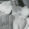 Black And White Marilyn Monroe Diamond Painting