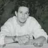 Black And White Mark Wahlberg Diamond Painting