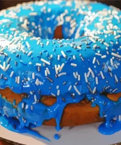 Blue Donuts Diamond Painting