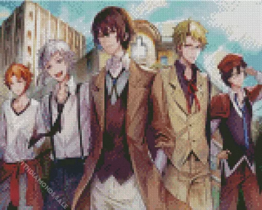 bungo stray dogs manga characters Diamond Dotz