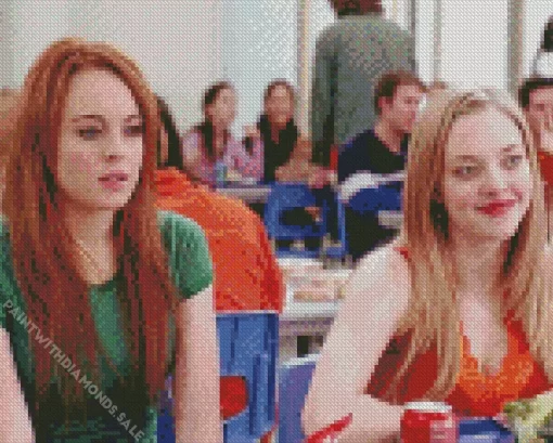 Cady And Karen From Mean Girls Diamond Painting