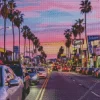 California Aesthetic City Diamond Painting