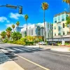 California City Streets Diamond Painting