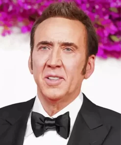 Charismatic Nicolas Cage Diamond Painting