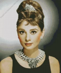 Charming Audrey Hepburn Diamond Painting