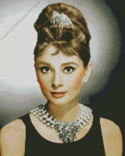 Charming Audrey Hepburn Diamond Painting