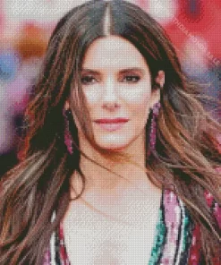 Charming Sandra Bullock Diamond Painting