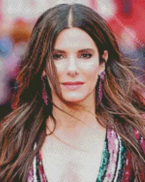 Charming Sandra Bullock Diamond Painting