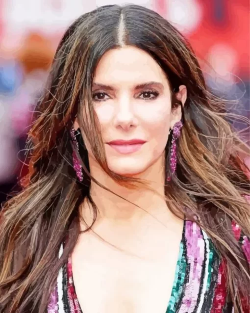 Charming Sandra Bullock Diamond Painting