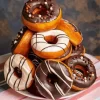 Chocolate Glazed Donuts Diamond Painting