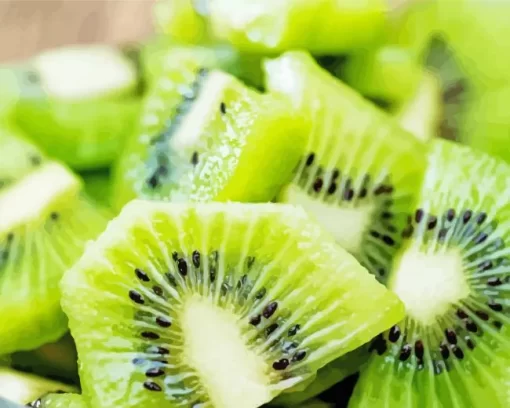 Chopped Kiwi Fruit Diamond Painting