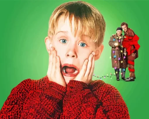 Christmas Movie Home Alone Diamond Painting