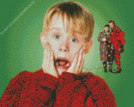 Christmas Movie Home Alone Diamond Painting