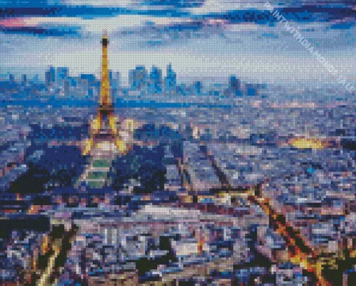 City Of Lights Paris Diamond Painting