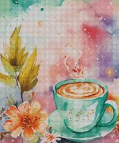 Coffee Time Art Diamond Painting