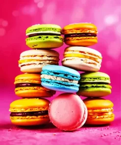 Colorful Macarons Diamond Painting