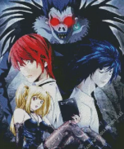 death note anime poster Diamond Dotz