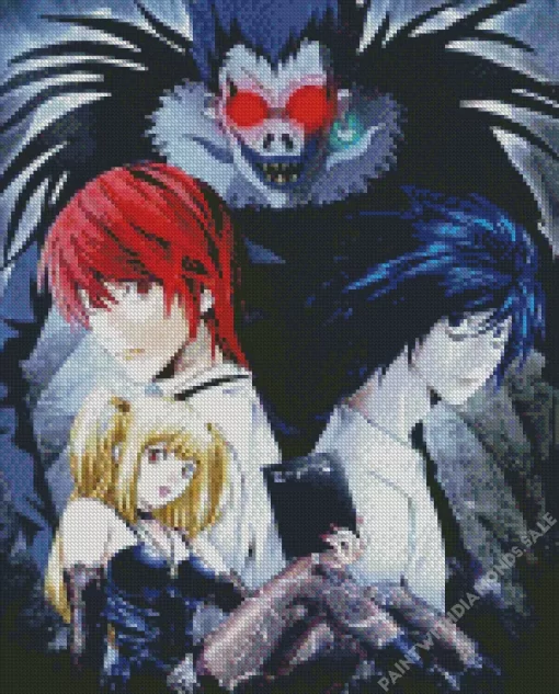 death note anime poster Diamond Dotz