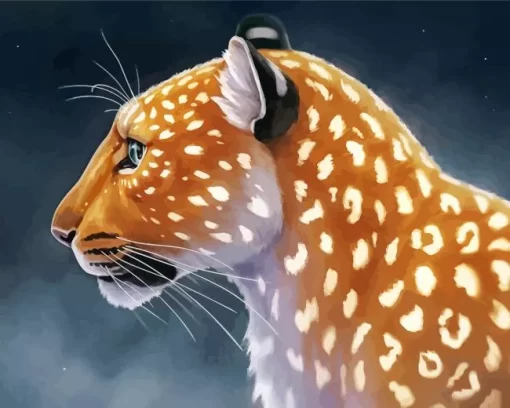 Fantasy Leopard Diamond Painting