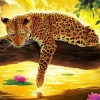 Fantasy Leopards Art Diamond Painting