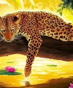 Fantasy Leopards Art Diamond Painting