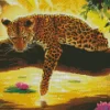 Fantasy Leopards Art Diamond Painting