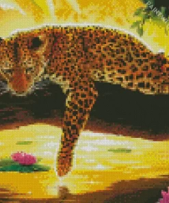 Fantasy Leopards Art Diamond Painting