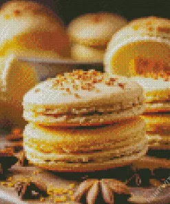 Fluffy Macaron Biscuit Diamond Painting