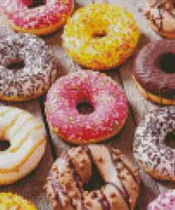 Fluffy Donuts Diamond Painting