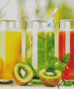 Fresh Juices Diamond Painting