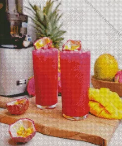 Fresh Juice Tropical Diamond Painting