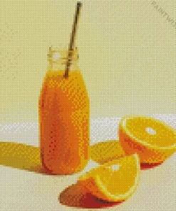 Fresh Orange Juice Diamond Painting