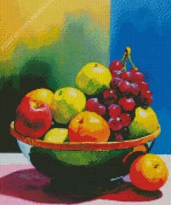 Fruit Bowl Art Diamond Painting