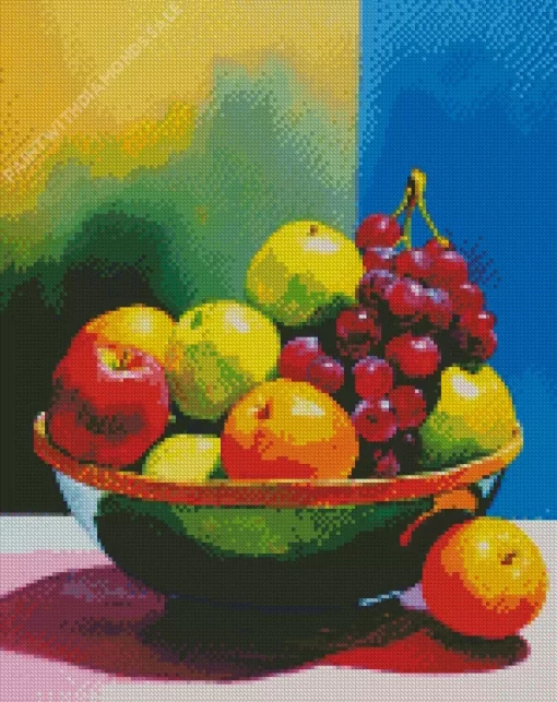 Fruit Bowl Art Diamond Painting