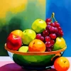 Fruit Bowl Art Diamond Painting