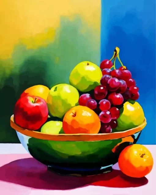 Fruit Bowl Art Diamond Painting