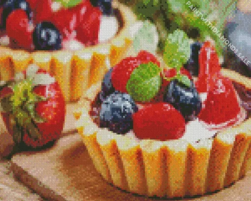 Fruit Tarts Diamond Painting