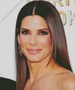 Gorgeous Sandra Bullock Diamond Painting