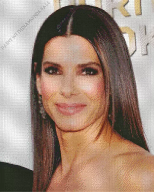 Gorgeous Sandra Bullock Diamond Painting