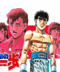 hajime no ippo anime Diamond With Numbers