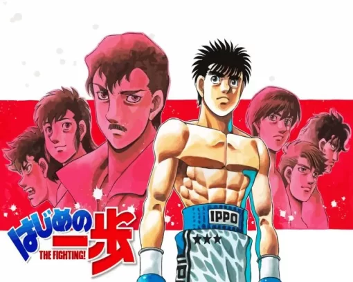 hajime no ippo anime Diamond With Numbers