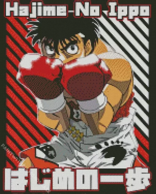 hajime no ippo anime poster Diamond Dotz