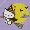 Halloween Hello Kitty Diamond Painting