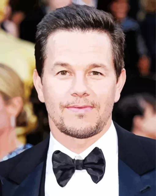 Handsome Mark Wahlberg Diamond Painting