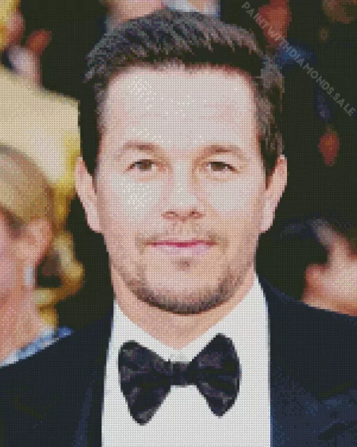 Handsome Mark Wahlberg Diamond Painting