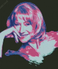 Helen Mirren Pop Art Diamond Painting