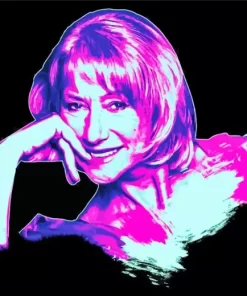 Helen Mirren Pop Art Diamond Painting