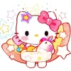 Hello Kitty And Unicorn Diamond Painting