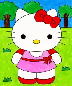 hello Kitty Art Diamond Painting