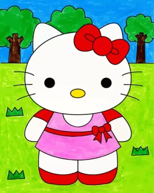 hello Kitty Art Diamond Painting